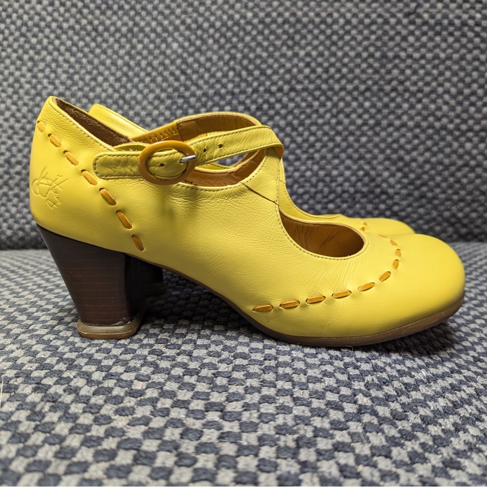 Fluevog Operetta Malibran LE Yellow